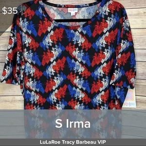 LuLaRoe Small Irma top
